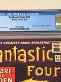 Fantastic Four 47 CGC 6.5 - 1st Maximus the Mad - Marvel Comics