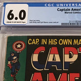 Captain America 100 CGC 6.0 - 1st issue - Marvel Comics
