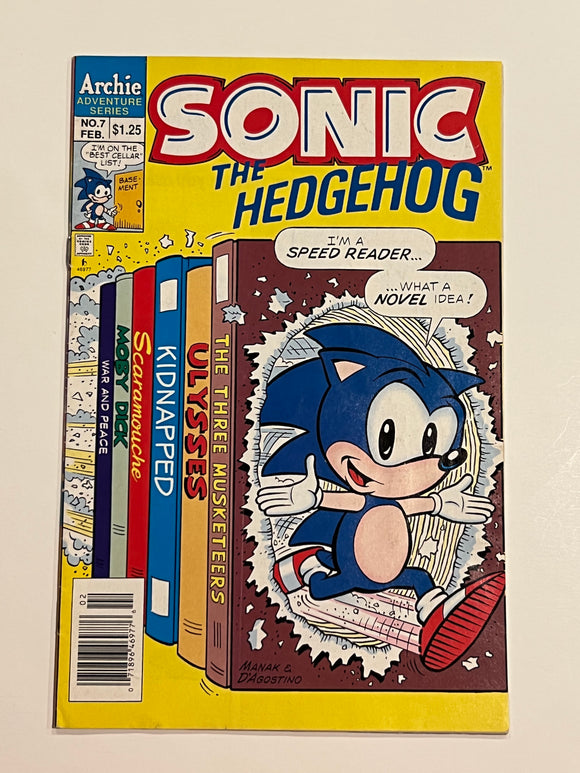Sonic the Hedgehog 7 Newsstand - Archie Comics