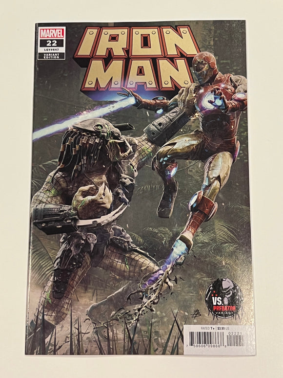 Iron Man (2020) 22 - Bjorn Barends Predator variant