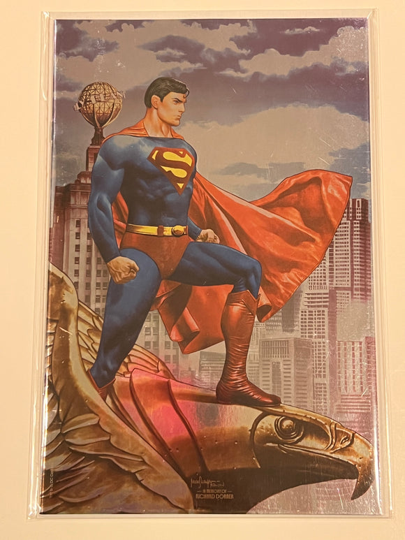 Superman 78 #1 Mico Suayan Foil Fan Expo variant
