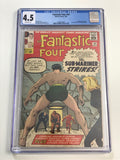 Fantastic Four 14 CGC 4.5 - Sub-Mariner!! - Marvel Comics