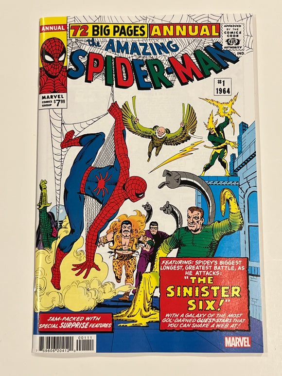 Amazing Spider-Man Annual 1 Facsimile