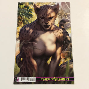 Year of the Villain 1 1:100 Artgerm cover- DC w - Joels Comics