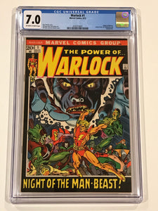 Warlock (1972) 1 CGC 7.0 - Marvel Comics
