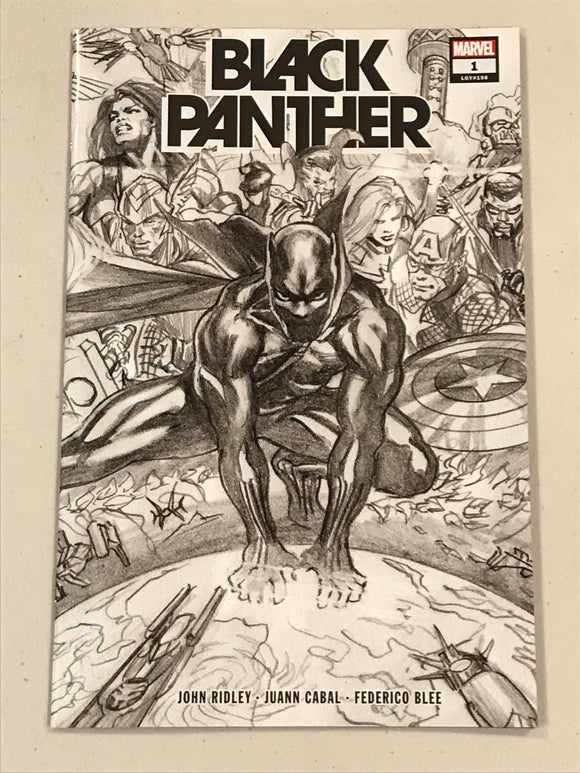 Black Panther (2022) 1 - Alex Ross sketch 2nd Print