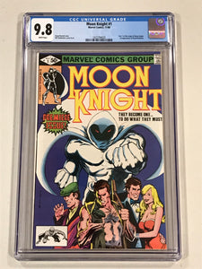 Moon Knight 1 CGC 9.8 - Marvel Comics