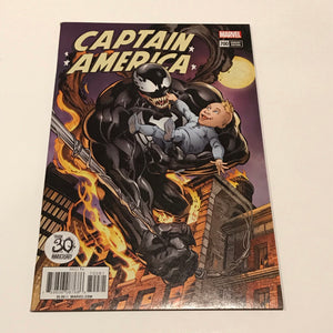 Captain America 700 Venom 30th Anniversary variant NM Marvel Comics - Joels Comics