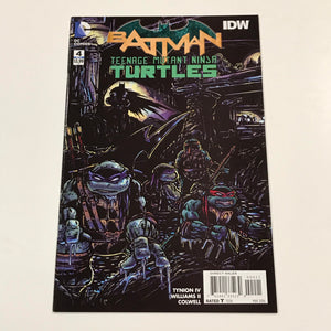 Batman Teenage Mutant Ninja Turtles 4 1:50 Eastman variant - DC Comics