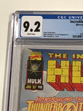 Incredible Hulk 449 CGC 9.2 - 1st Thunderbolts