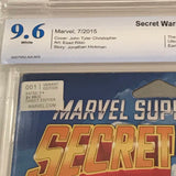 Secret Wars 1 Action Figure variant CBCS 9.6 - Marvel Comics
