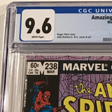 Amazing Spider-Man 238 CGC 9.6 - 1st Hobgoblin - With Tattooz! - Marvel Comics