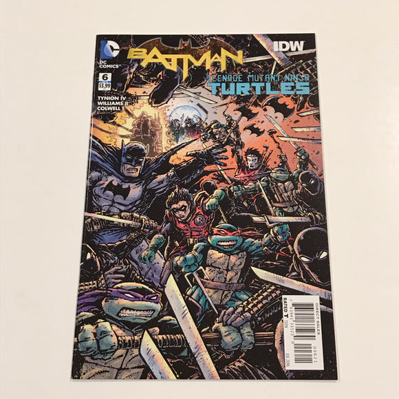 Batman Teenage Mutant Ninja Turtles 6 1:50 Eastman variant - DC Comics