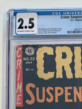 Crime Suspenstories 23 CGC 2.5