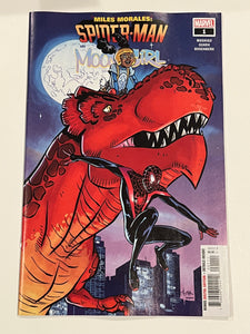 Miles Morales and Moon Girl 1 - Martinez cover
