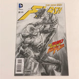Flash (New 52) 21 sketch variant - DC Comics - Joels Comics