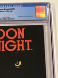 Moon Knight 29 CGC 9.6 - Classic Bill Sienkiewicz cover - Marvel Comics