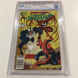 Amazing Spider-Man 362 newsstand CBCS 9.6 - 2nd full Carnage - Marvel Comics