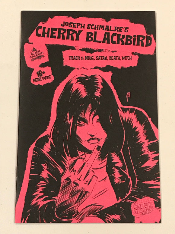 Cherry Blackbird 1 - variant - 250 print run - Scout Comics - Black Caravan