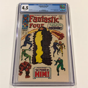 Fantastic Four 67 CGC 4.5 - 1st Him (Warlock) - Marvel Comics