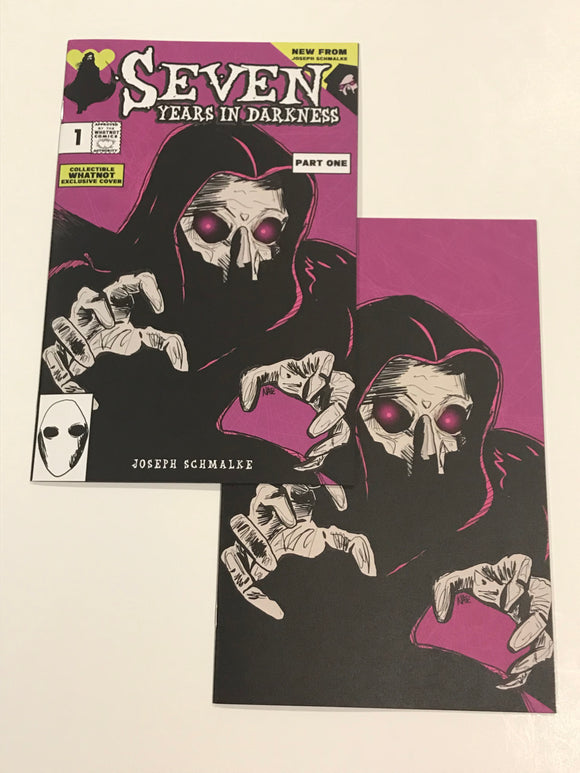 Seven Years in Darkness 1 Nate Johnson variant WhatNot exclusive set