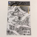 Flash (New 52) 15 1:25 wraparound sketch variant - DC Comics - Joels Comics