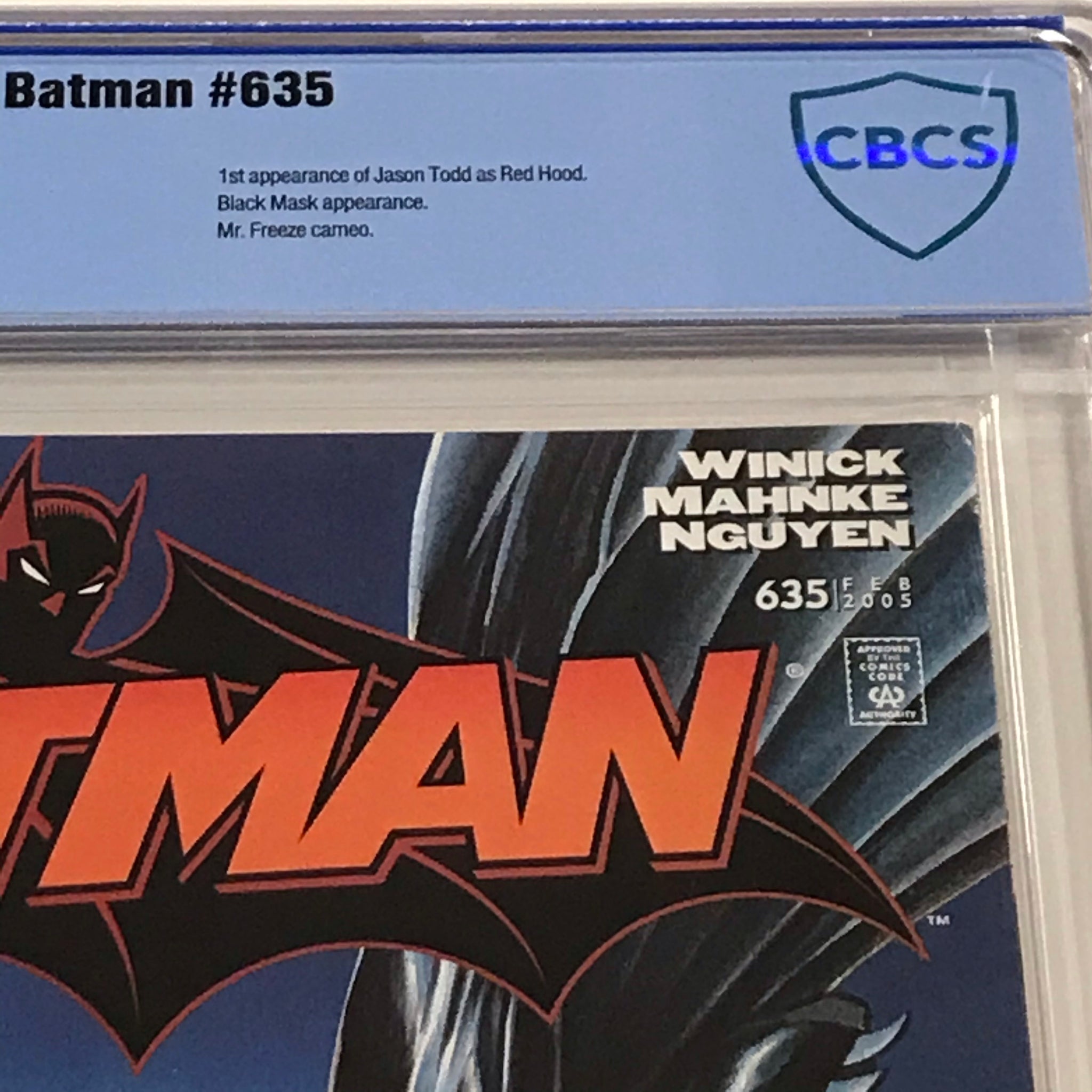 Batman 635 CBCS 9.0 - 1st Jason Todd as Red Hood - DC Comics