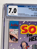 Sonic the Hedgehog 26 Newsstand CGC 7.0 - Archie Comics