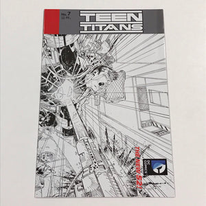 Teen Titans (New 52) 7 1:25 wraparound inked variant - DC Comics - Joels Comics