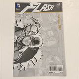 Flash (New 52) 0 1:10 wraparound sketch variant DC Comics - Joels Comics