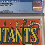 New Mutants 87 CGC 9.4 - 1st Cable - Marvel Comics